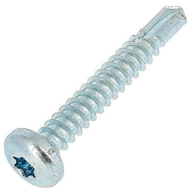 AUTOPERCEUSE TCB TORX 4.8X25 Z.BLANC DIN 7504M